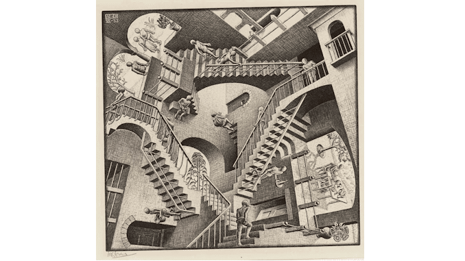 O mundo mágico de Escher