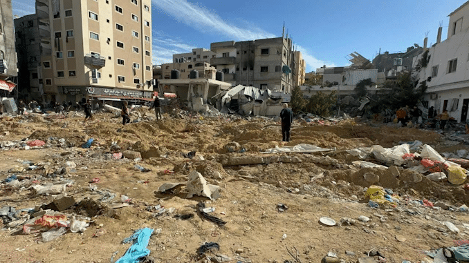 Morte e destruição em Gaza