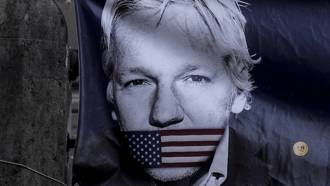 Julian Assange ameaçado