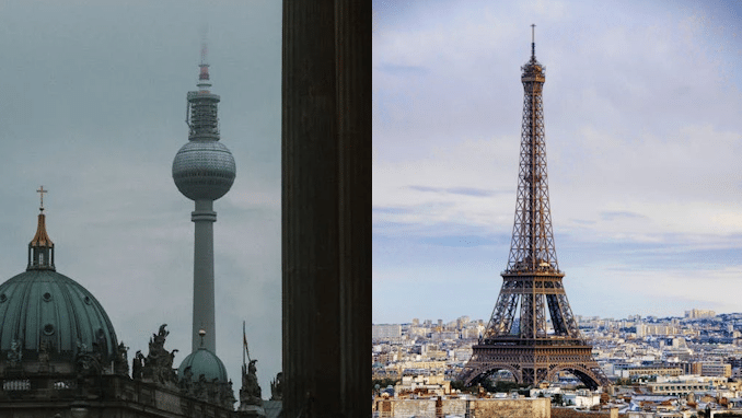 França e Alemanha – dança e contradança