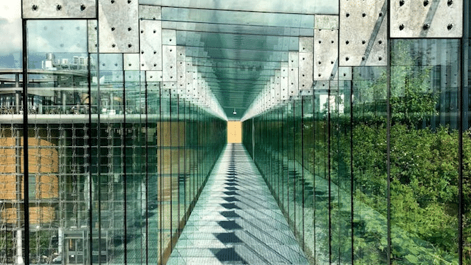 vidros corredor