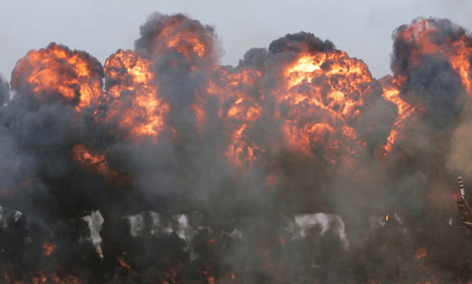 A entrega de direitos humanos por mísseis