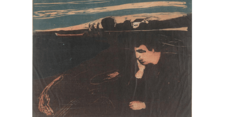 Edvard Munch, Melancolia III, 1902