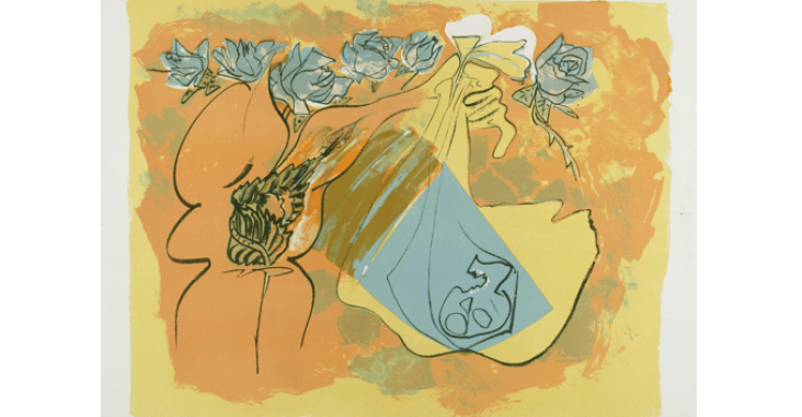 Ceri Richards, A Rosa Torta, 1965